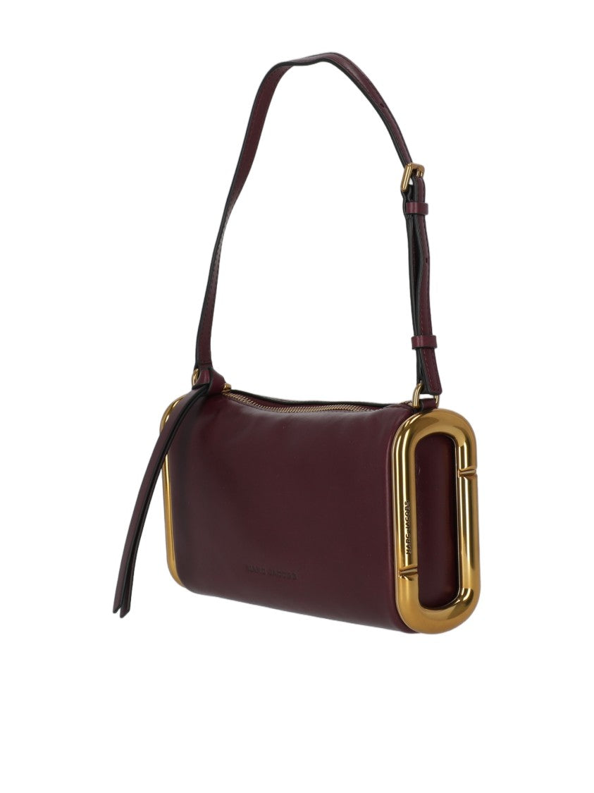 Marc Jacobs Burgundy The Juliette Leather Shoulder Bag