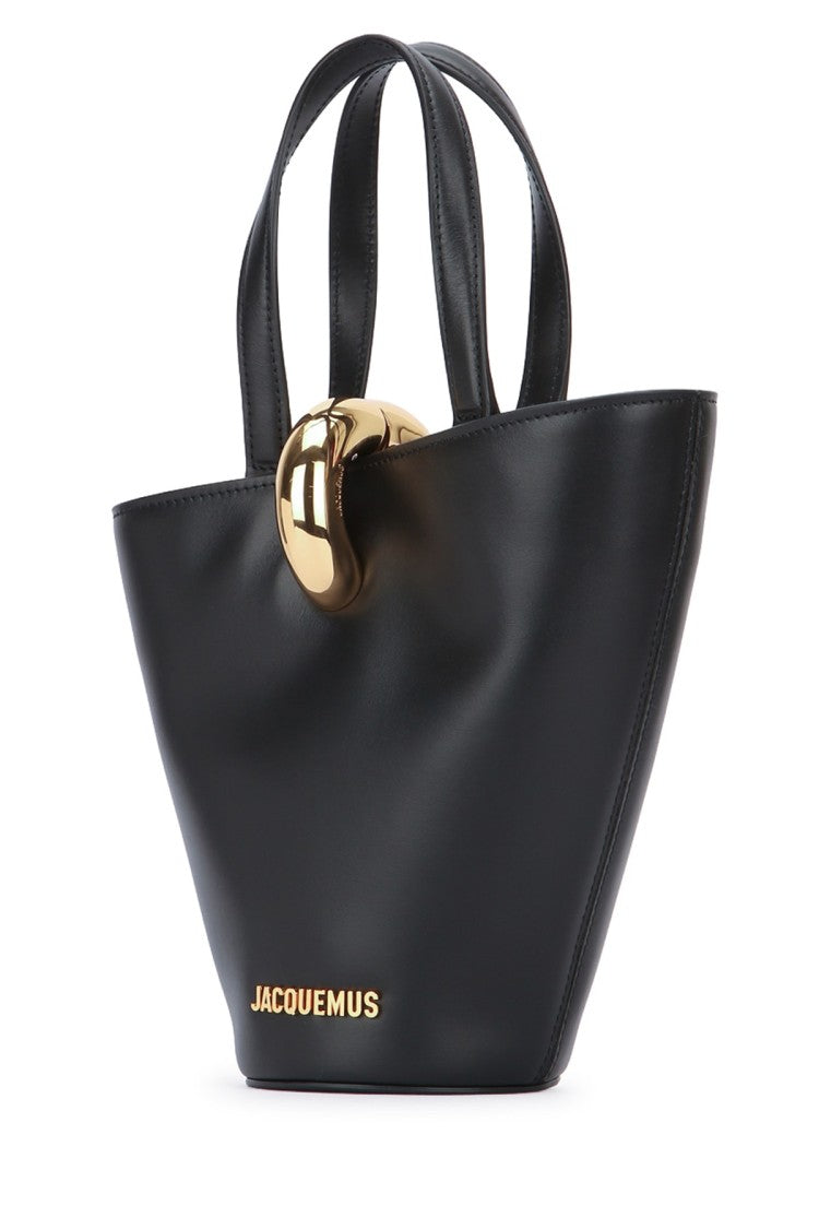 Jacquemus Structured Black Handbag
