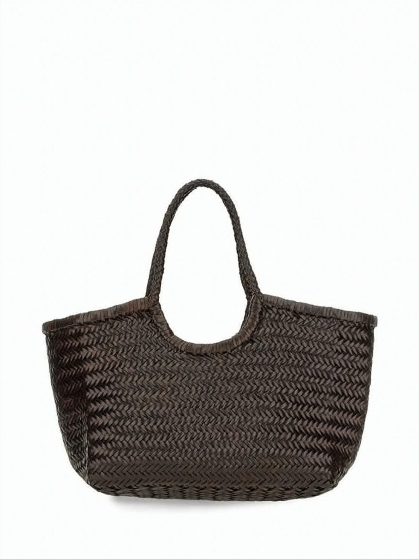 Dragon Diffusion Woven Calf Leather Shoulder Bag