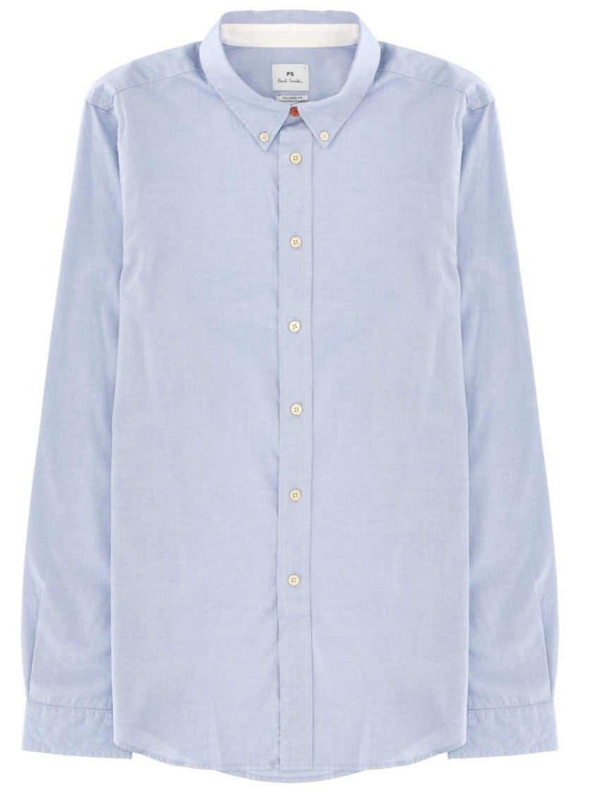 Ps Paul Smith Light Blue Organic Cotton Shirt