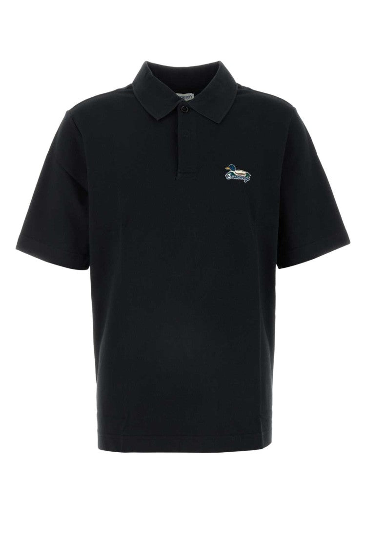 Burberry Slate Piquet Polo Shirt