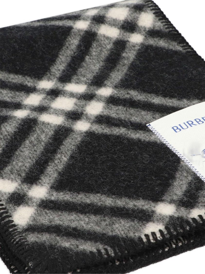 Burberry Large Checked Scarf