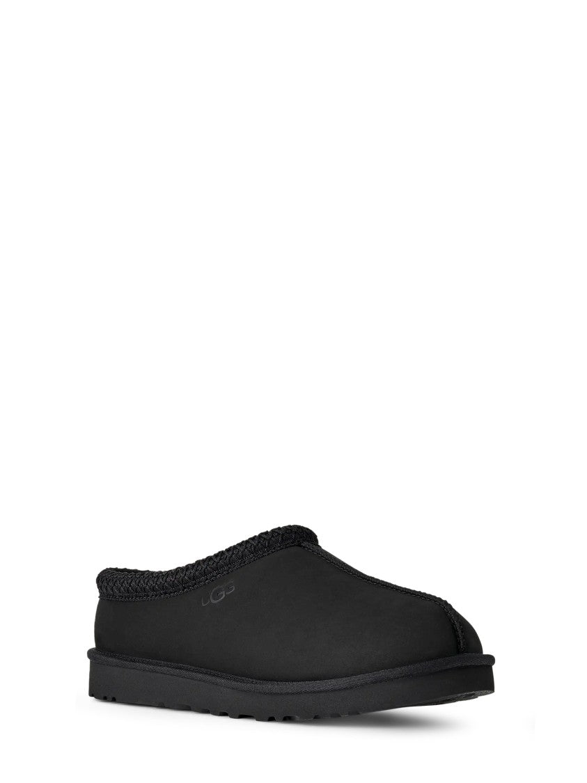 Ugg Slip-On Mule Loafers With Braided Trim And Matte Finish