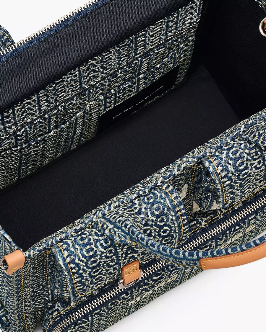 Marc Jacobs The Cargo Monogram Denim Medium Tote Bag