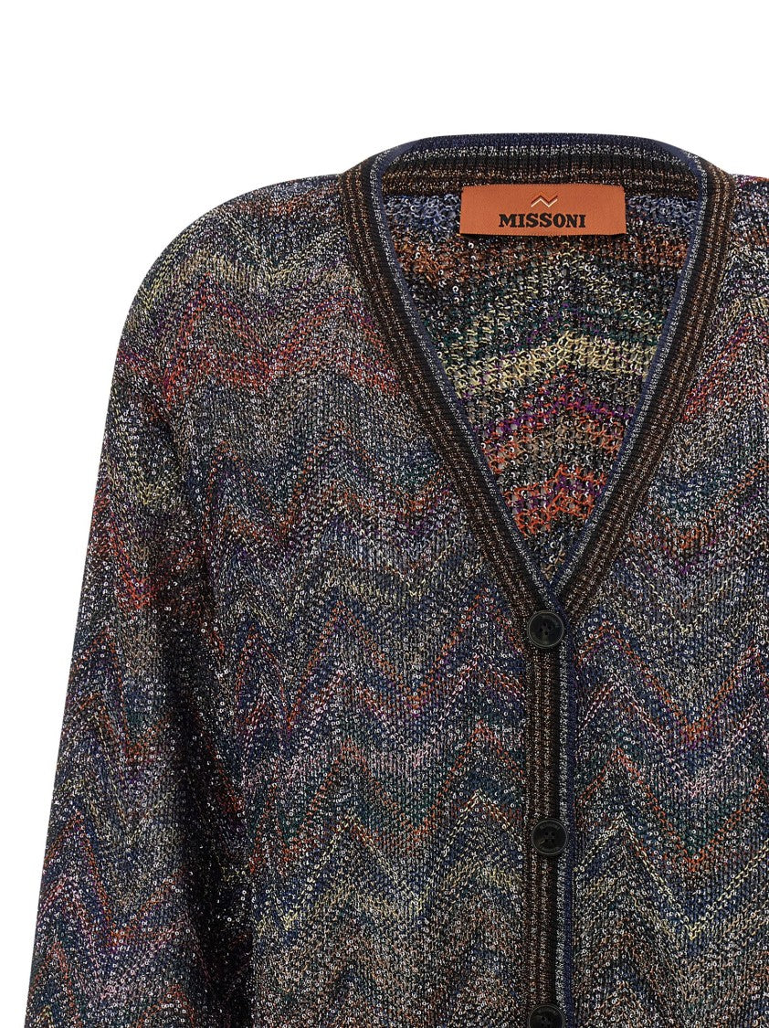 Missoni Zigzag Pattern Cardigan