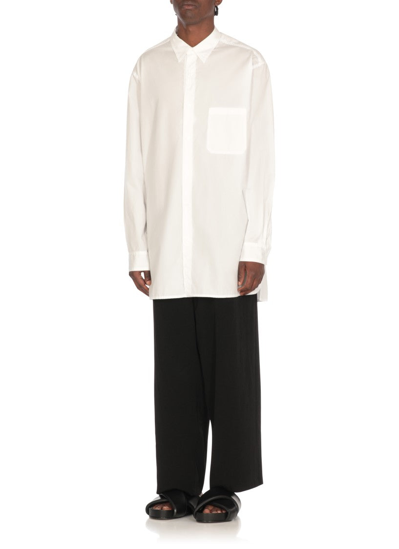Yohji Yamamoto White Cotton Shirt