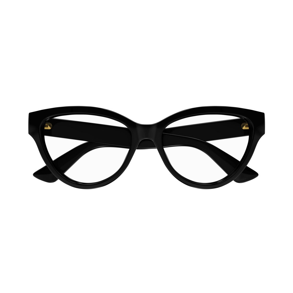 Gucci Gg1581o Glossy Black Cat-Eye Eyeglasses