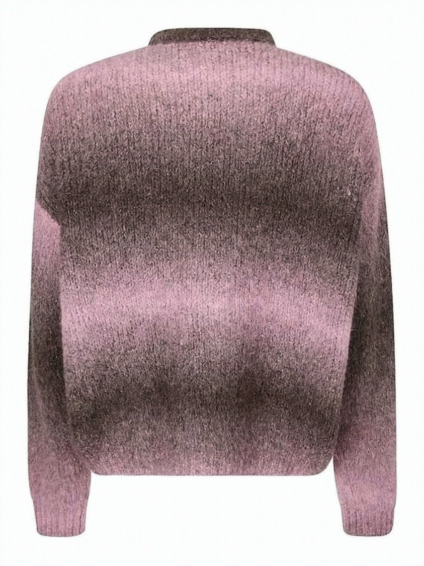 Diesel Gradient Pattern Alpaca Knit Sweater