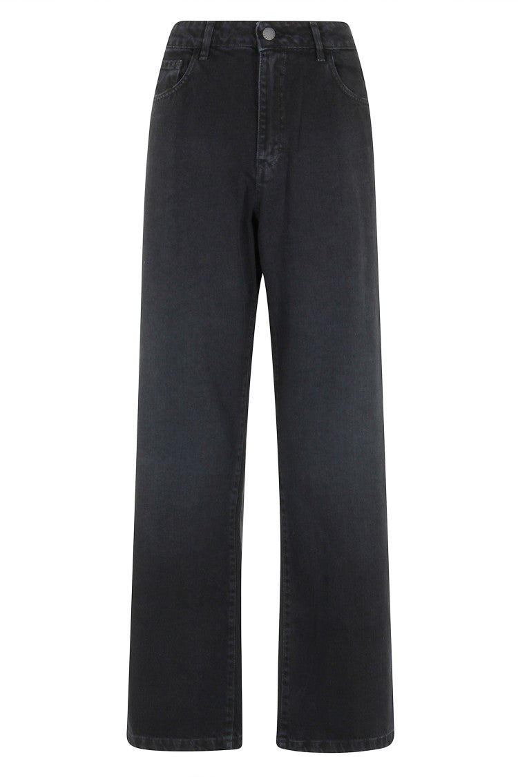 Federica Tosi Wide-Leg Jeans With Classic Five-Pocket Design