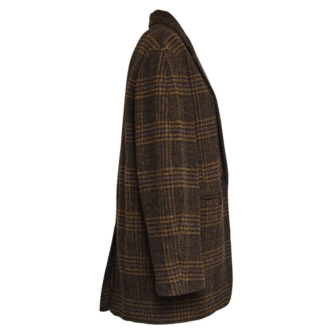 Isabel Marant Check Pattern Blazer With Notched Lapel