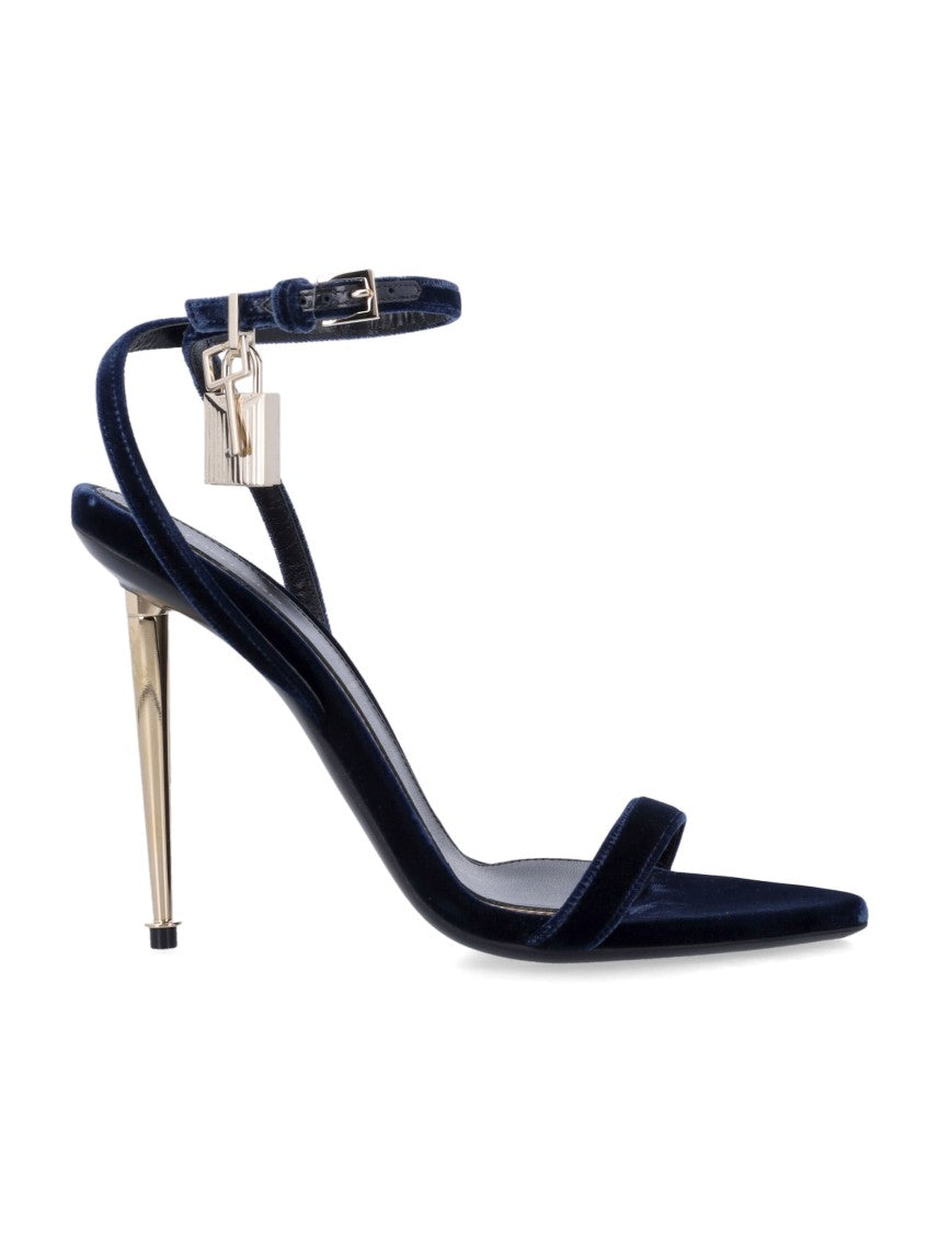 Tom Ford Padlock Leather Sandals