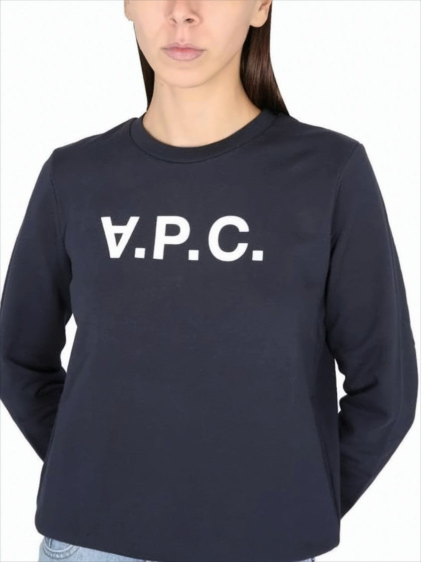 A.P.C. Long-Sleeve Crewneck Sweatshirt