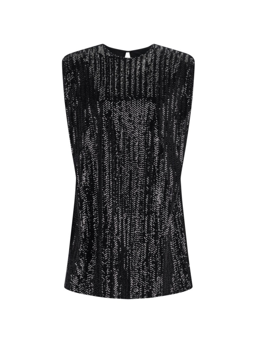 Golden Goose Sequin Mini Dress – Black