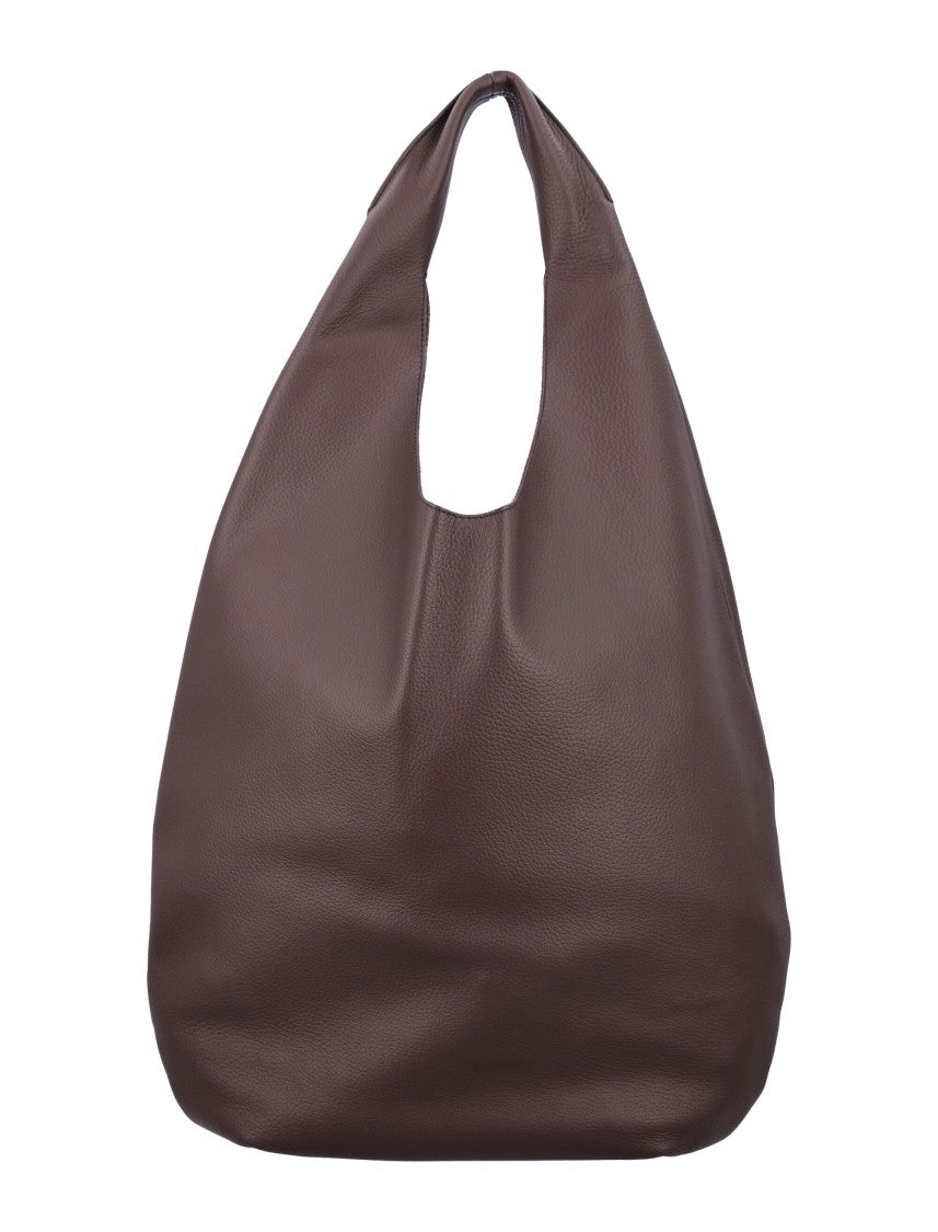 A.P.C. Le Neige Textured Leather Tote Bag