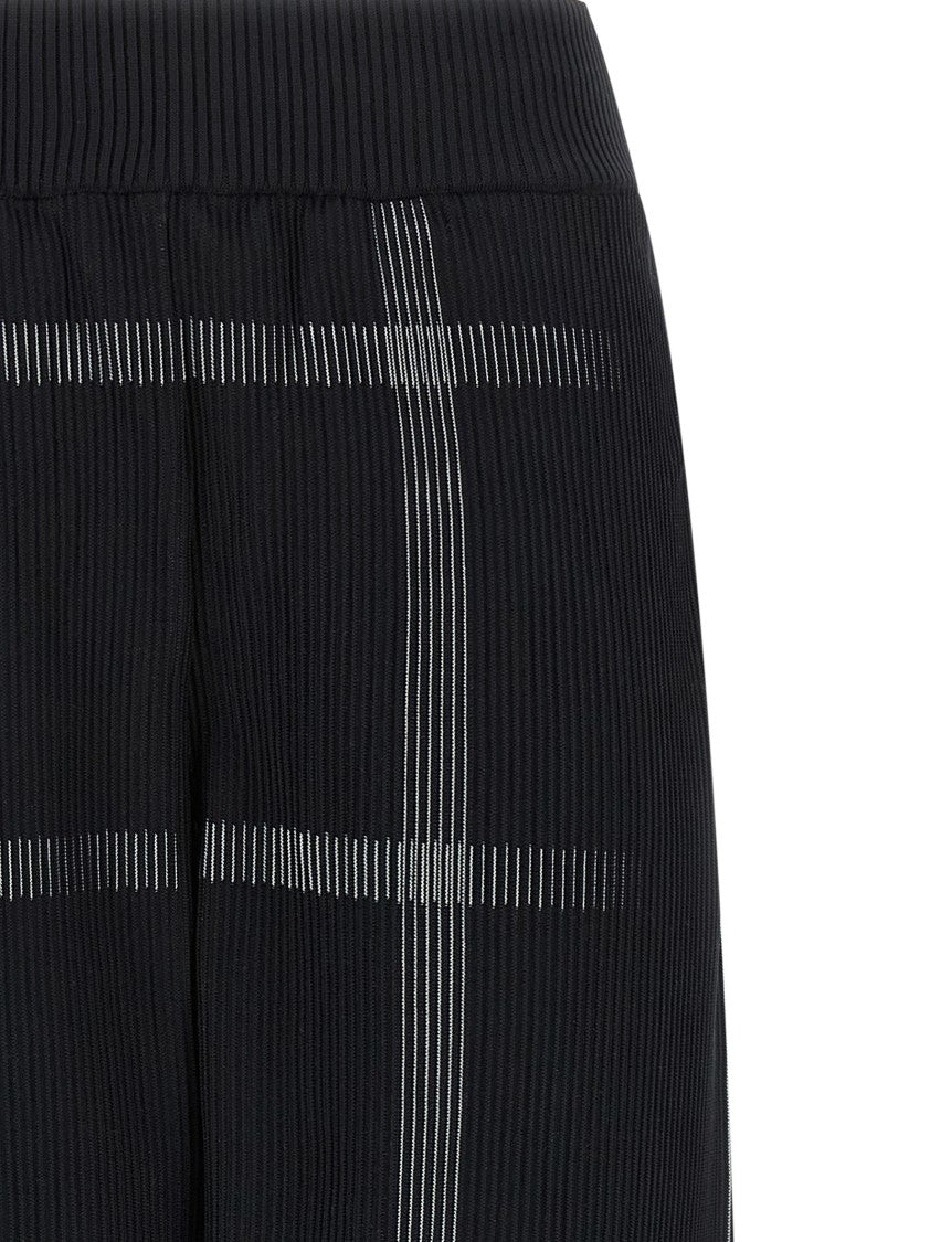Pleats Please Issey Miyake Crossing Knit' Pants