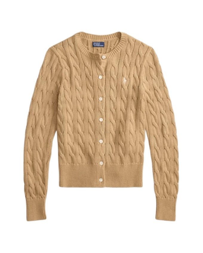 Polo Ralph Lauren Vintage Cotton Cable Knit Cardigan