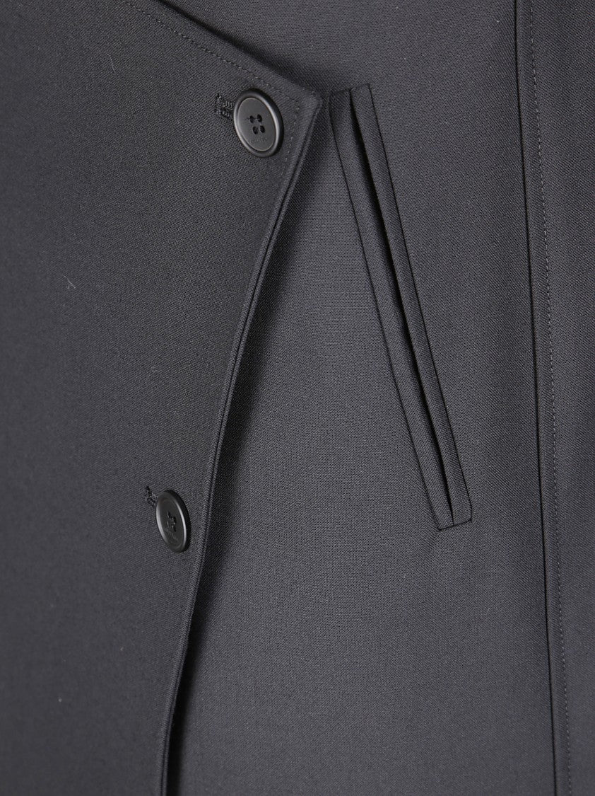 Courrèges Oblique Polywool Skirt