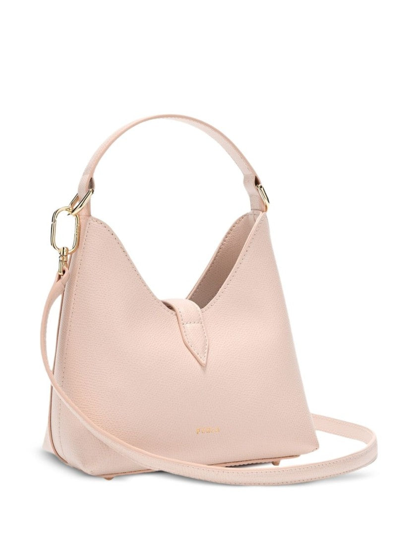 Furla Structured Handbag In Textured Leather