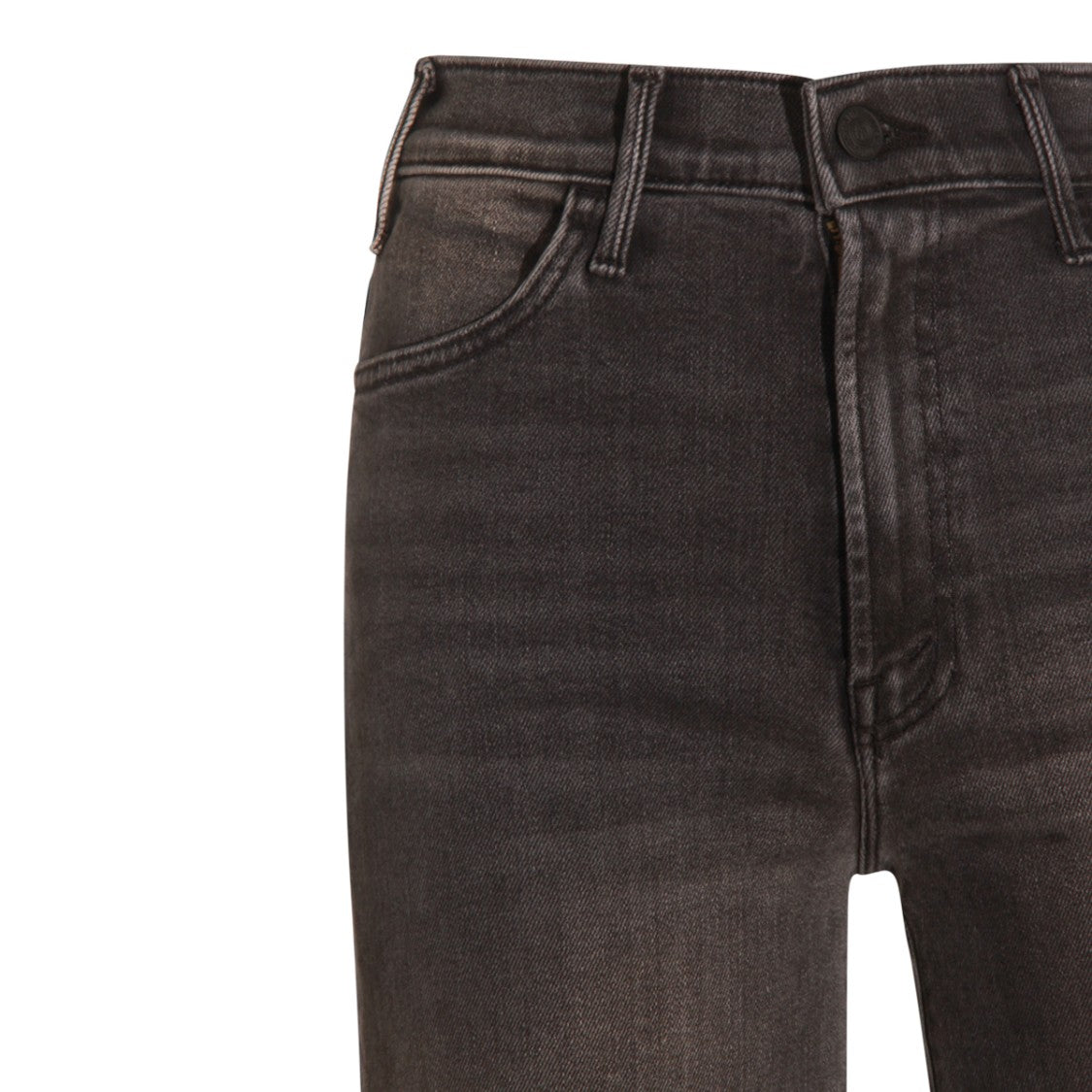 Mother Black Cotton Jeans