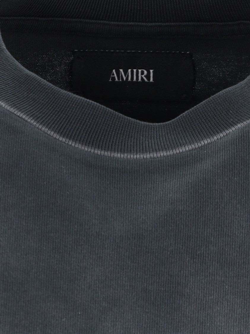 Amiri Hollywood T-Shirt With Iconic Logo Embroidery