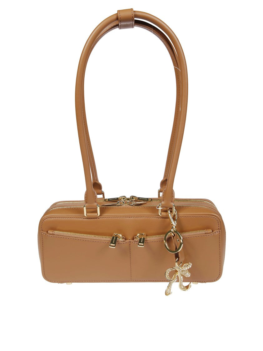 Self-Portrait Baguette Shoulder Bag Whith Charm