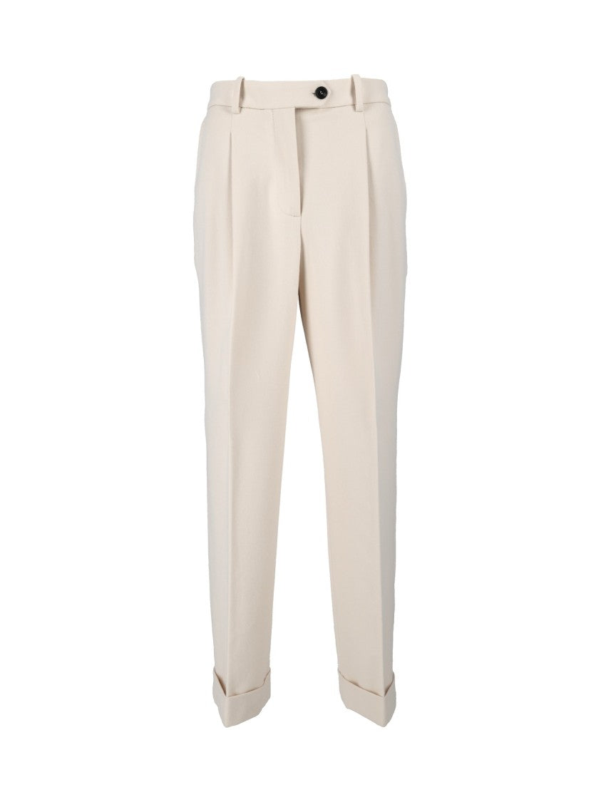 Circolo 1901 High-Waist Tailored Formal Pants