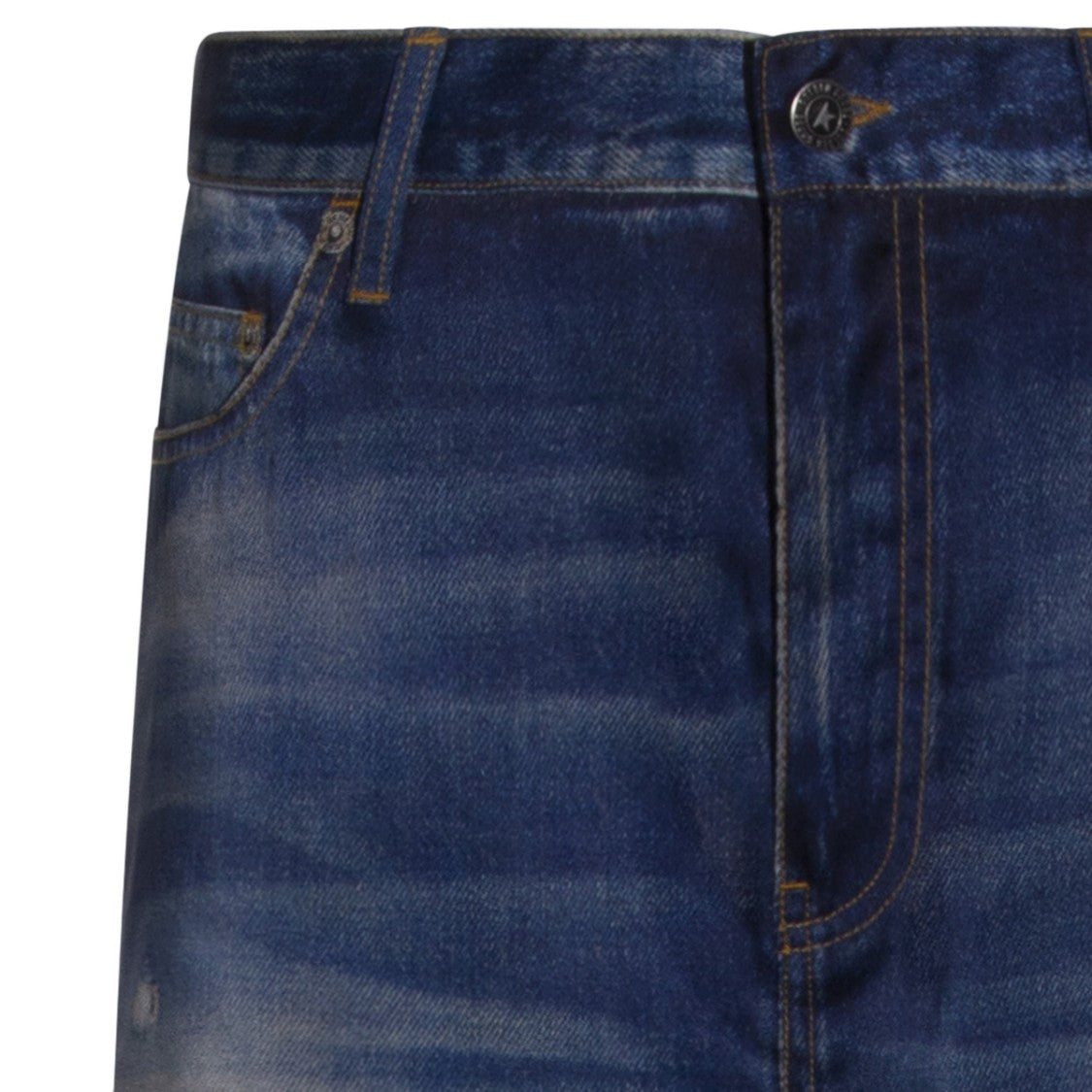 Golden Goose Straight-Leg Denim Jeans With Five-Pocket Design