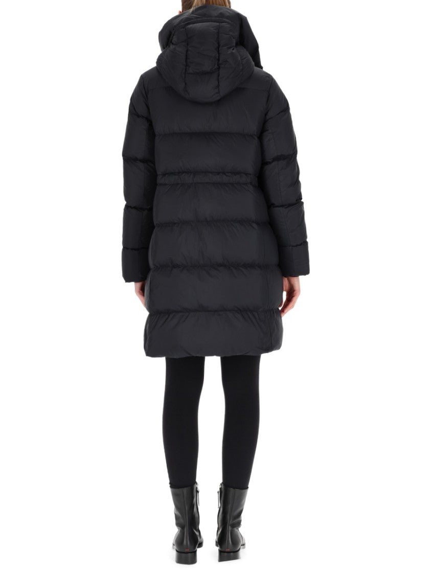 Canada Goose Knee-Length Black Puffer Coat