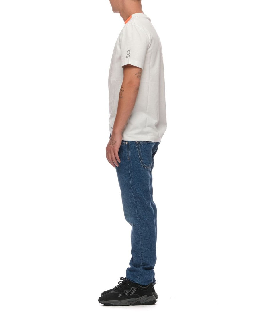 Blauer Garment-Dyed Cotton Denim Five-Pocket Jeans