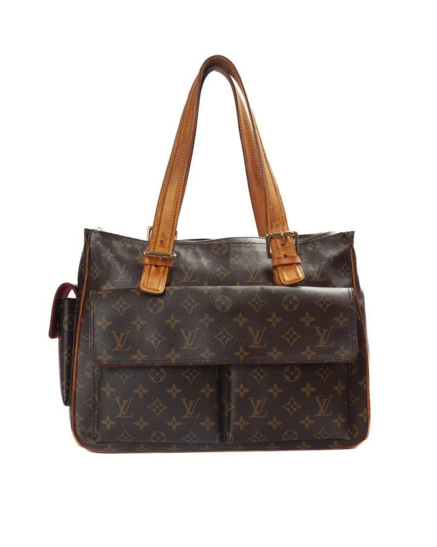 Louis Vuitton Brown Monogram Multipli Cité Gm Canvas Shoulder Bag