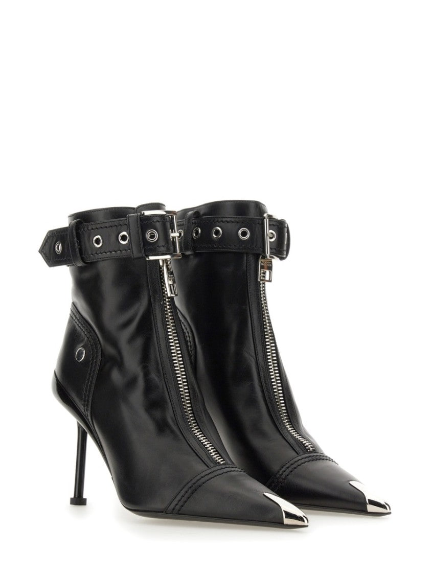Alexander Mcqueen Slash Biker Boot