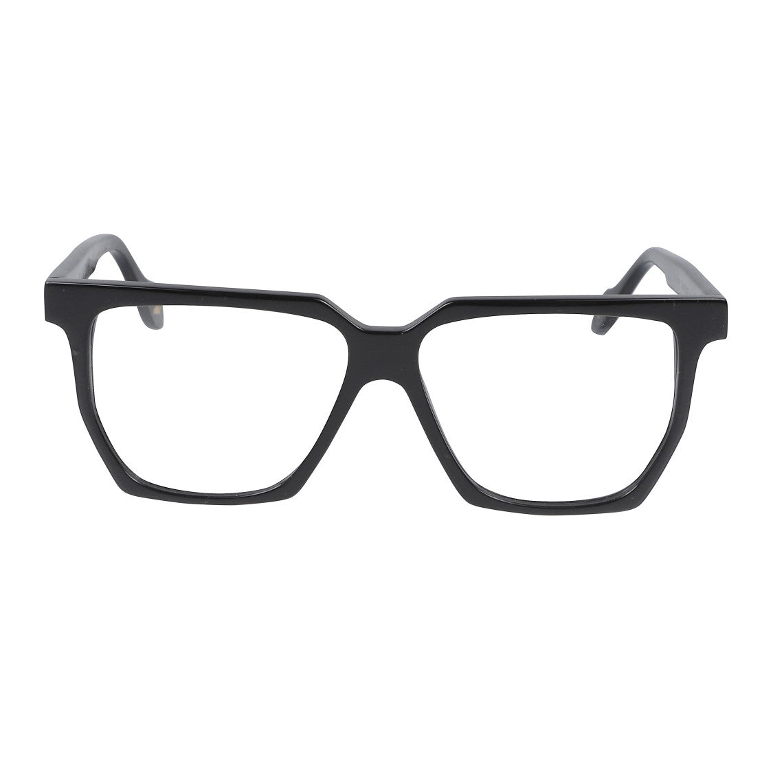 Kador Charlize Light Geometric Black Frame Sunglasses With Angular Design
