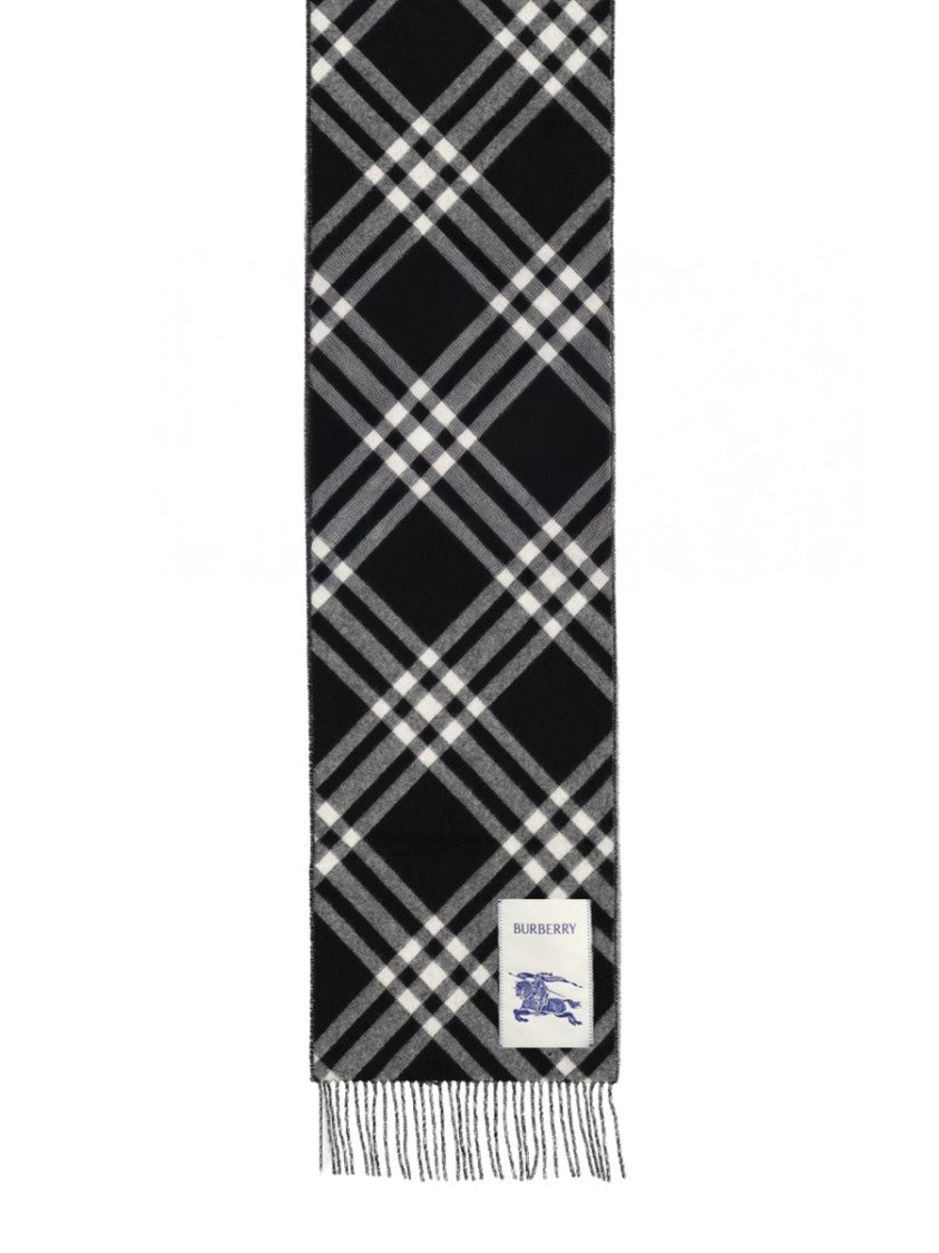 Burberry Reversible Check Cashmere Scarf