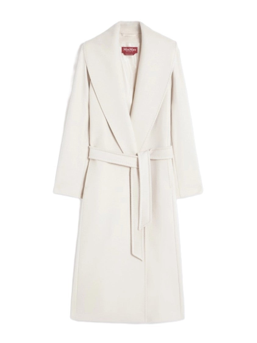 Max Mara Long Virgin Wool Coat