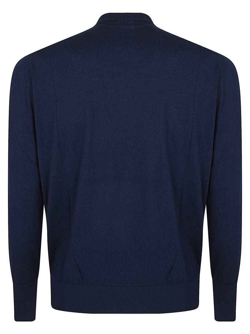 Eleventy Merino Wool Sophisticated Fit Sweatshirt