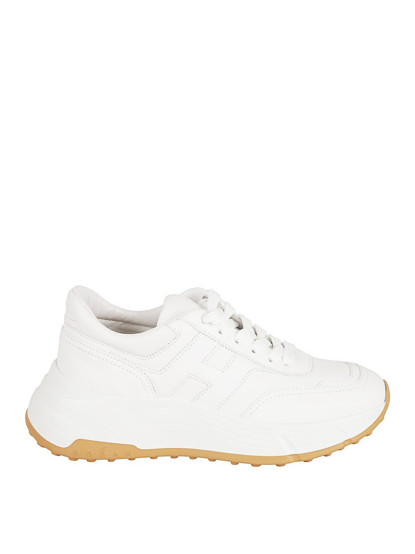Hogan Smooth Leather Low-Top Sneakers