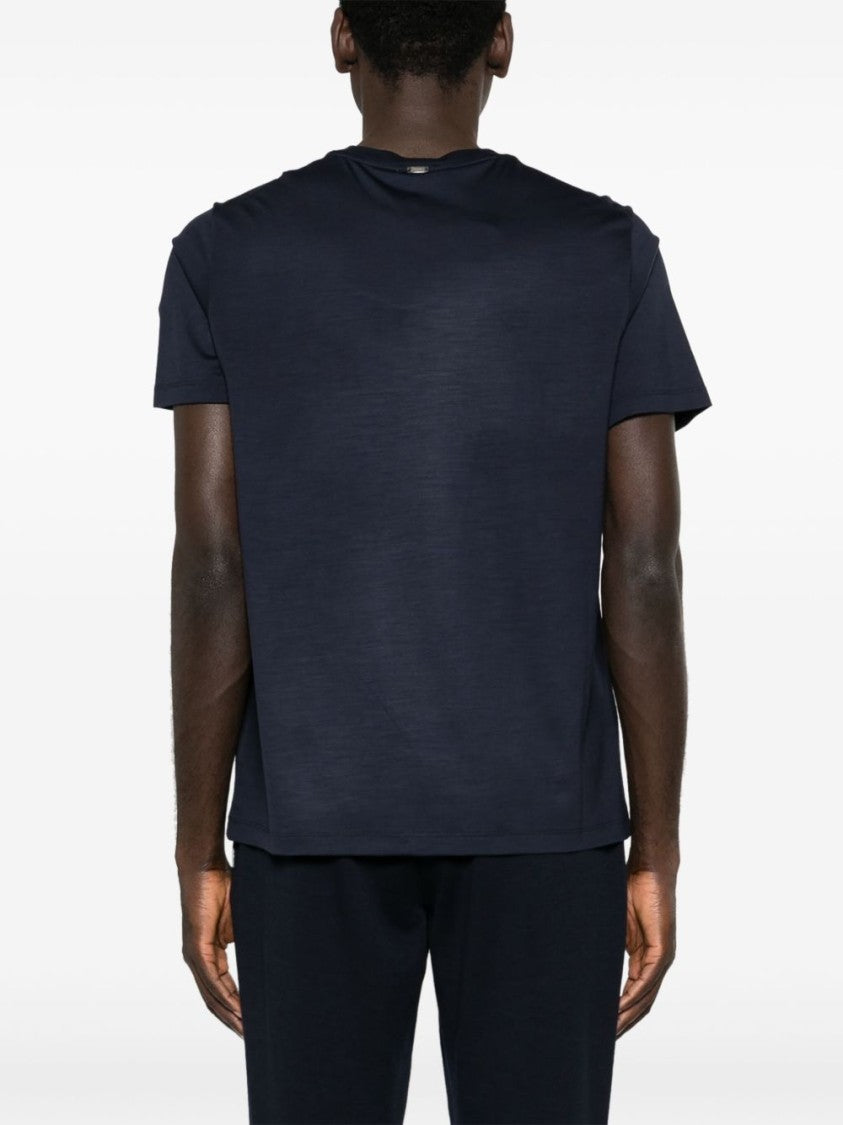 Herno Combed Wool Jersey T-Shirt