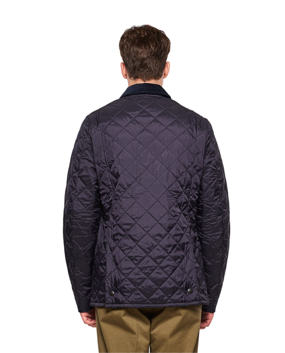 Barbour Heritage Liddesdale Quilted Jacket With Corduroy Collar