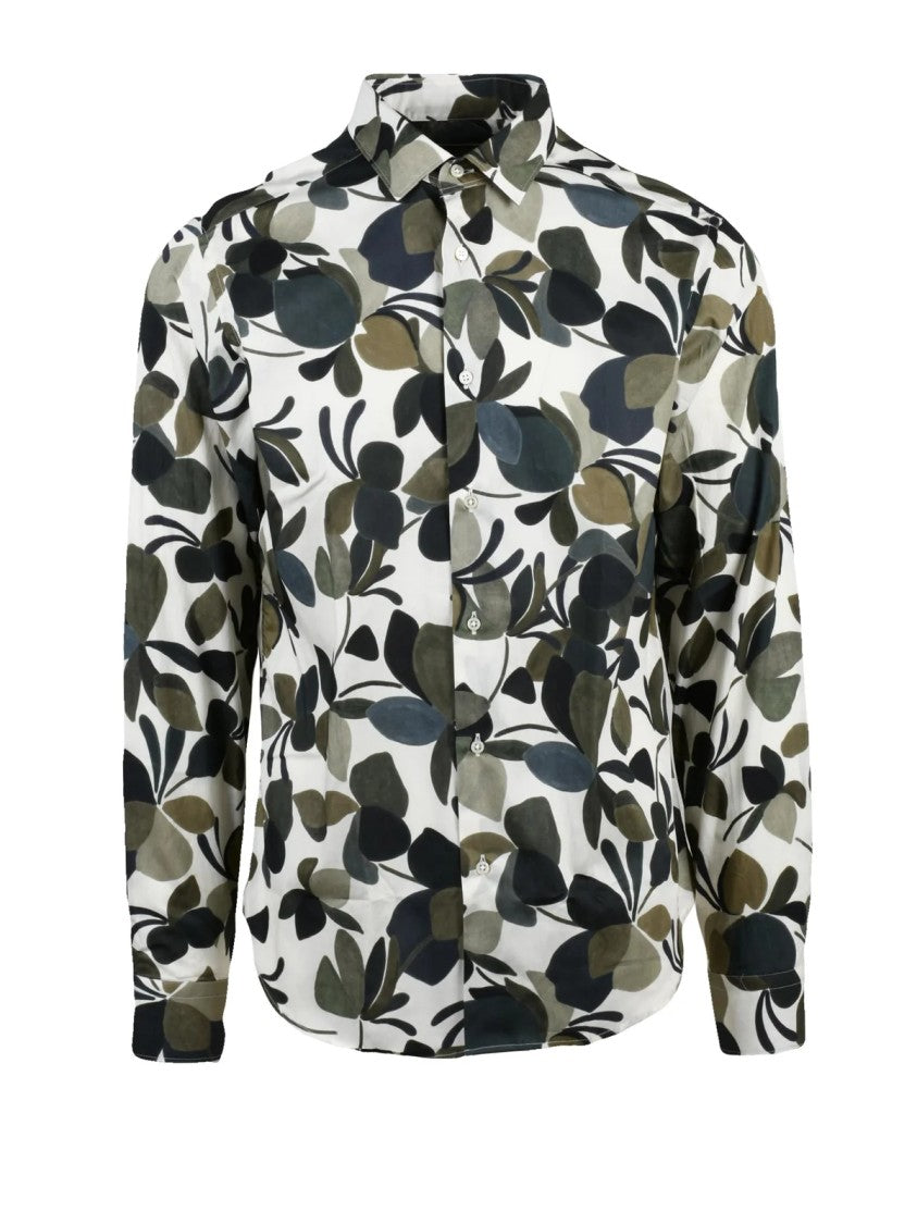 Deuxieme Multicolor Cotton Shirt
