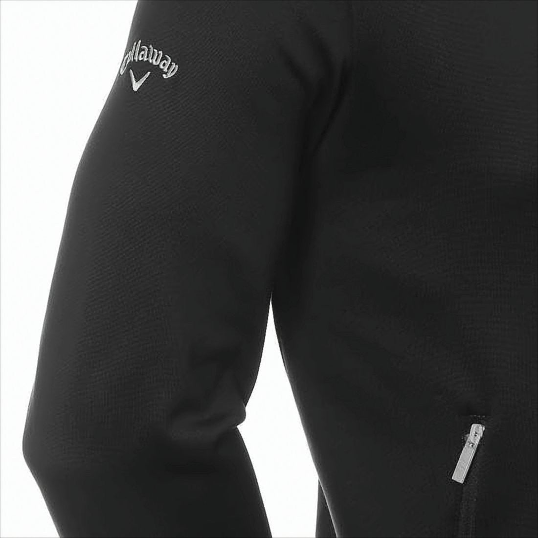 Callaway Fitted Black Jacket With Hood