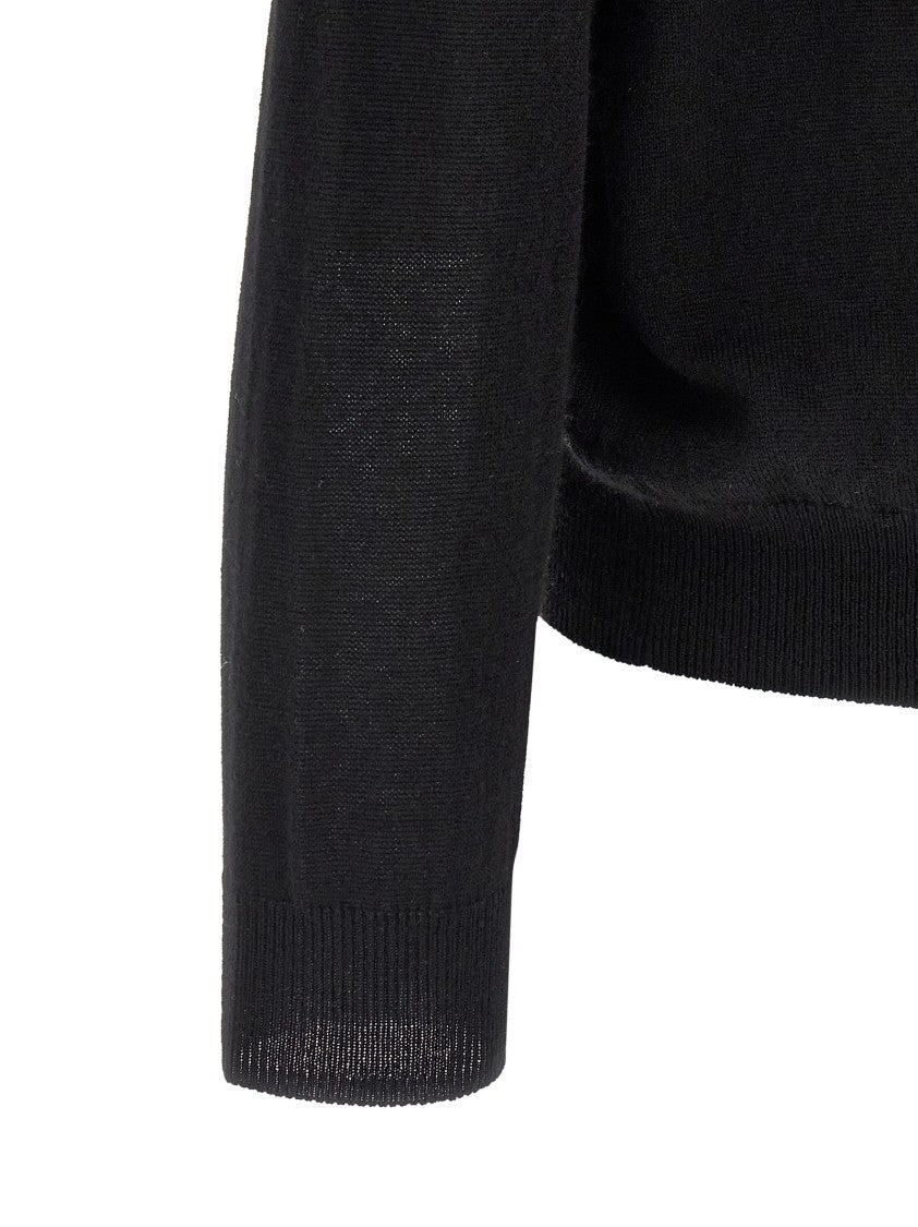 Auralee Knit Skipper Polo' Sweater