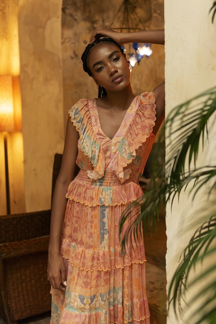Miss June Estefania Long Dress