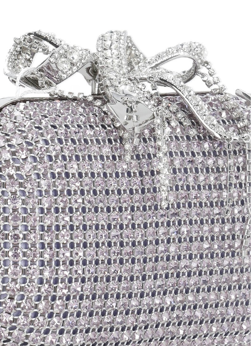 Self-Portrait Chainmail Clutch Bag
