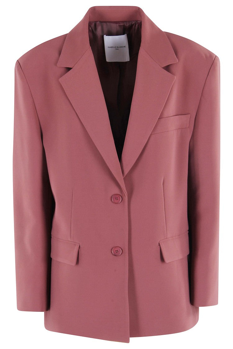 Isabelle Blanche Structured Single-Breasted Blazer With Classic Lapel