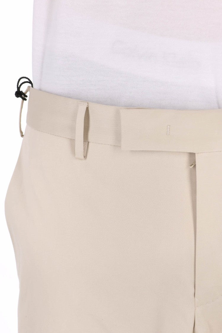 Pt Torino Dieci Model Cotton Twill Trousers