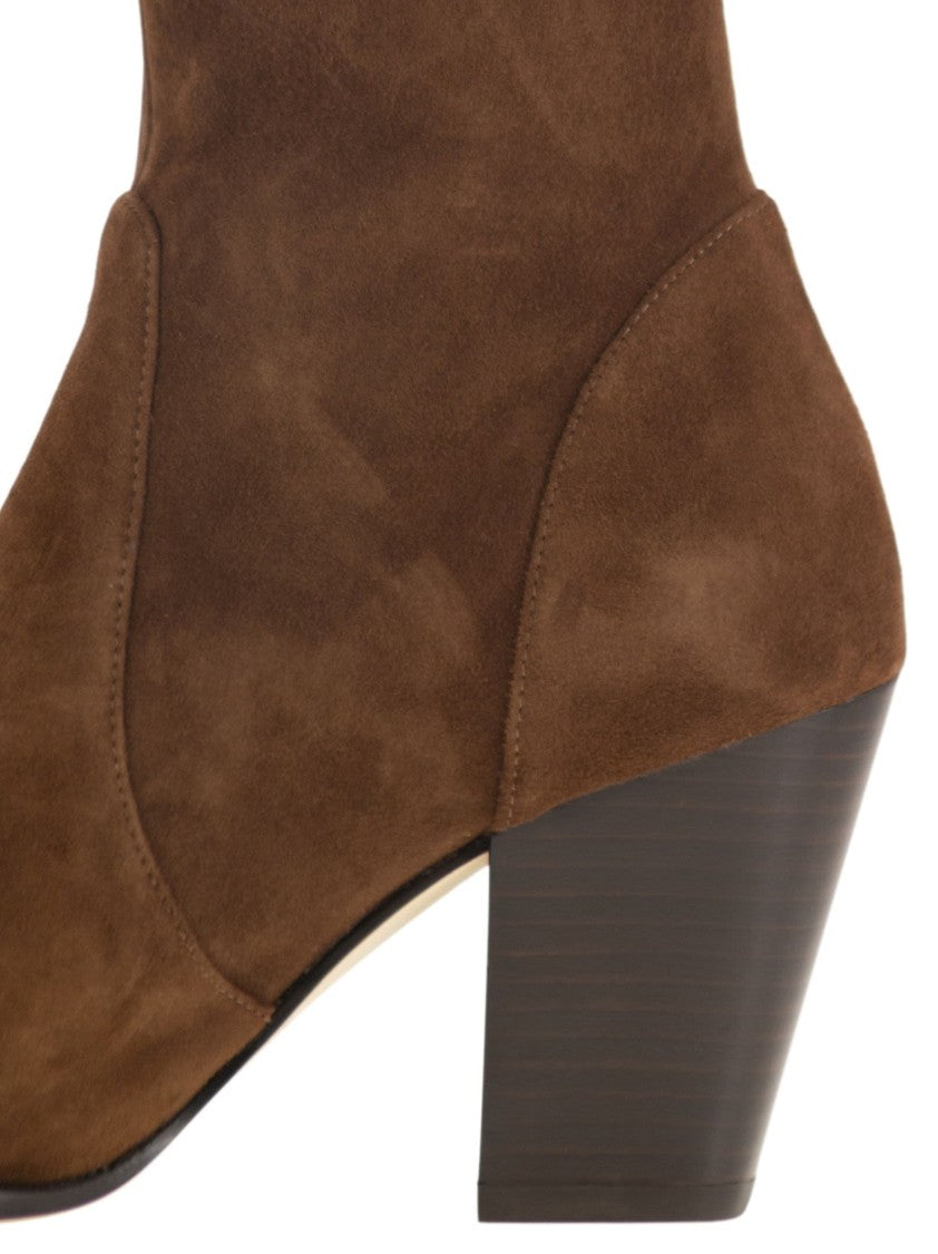 Stuart Weitzman Jolene - Suede Ankle Boots