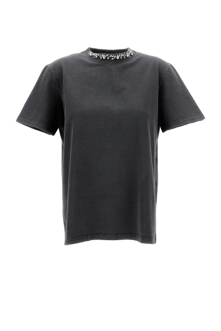 Golden Goose Short Sleeves T-Shirt With Crystals