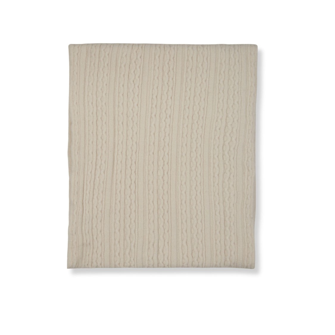 Mm6 By Maison Margiela Cable-Knit Scarf With Numeric Logo