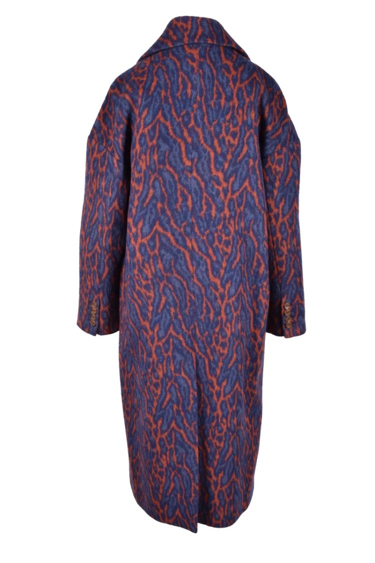 Ulla Johnson Wool Cloth Double-Breasted Coat - Brown