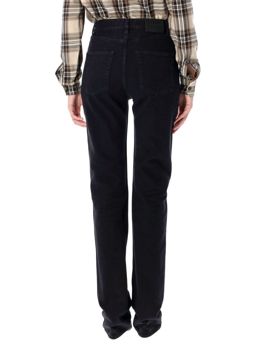 Saint Laurent 90'S Slim Denim Jeans